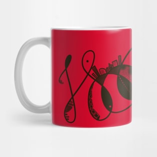 Tangled city life series: Manchester Mug